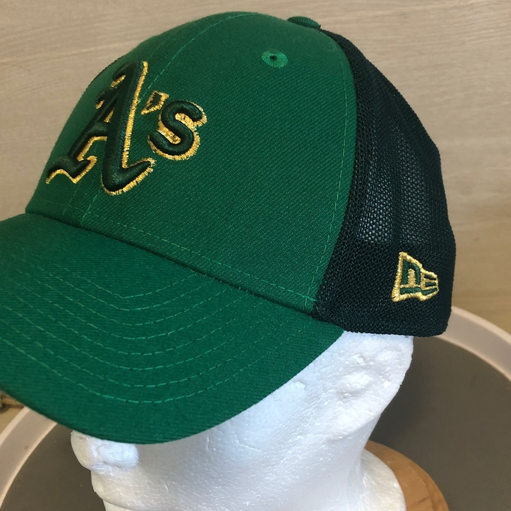 Oakland Athletics Batting Practice 39THIRTY Adult Small/Medium Stretch Fit RARE